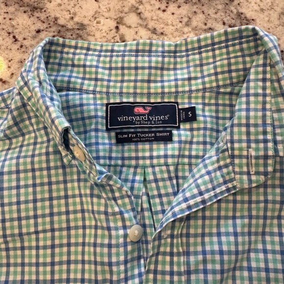 Vineyard Vines Men's Slim Fit Tucker Button-Up Shirt - Small - Picture 2 of 2